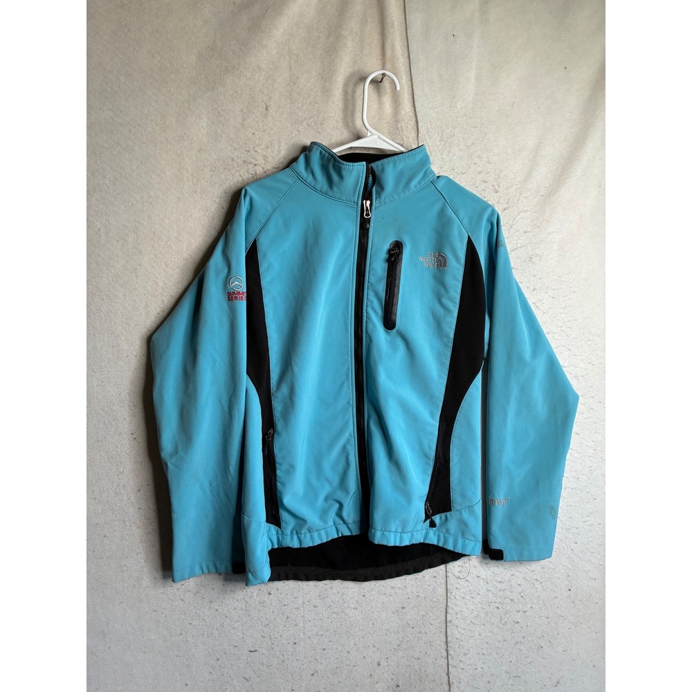 The North Face Summit Series Windstopper Softshell Jacket Blue Black XXL